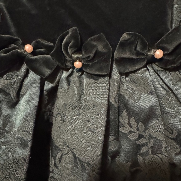 Good Lad Of Philadelphia Toddler vintage girls dress bows holiday christmas dres - Picture 2 of 6